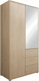 Γκαρνταρόμπα Gesita 2D3S-Φυσικό