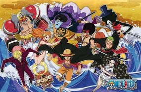 Αφίσα One Piece - The Crew in Wano Country, (91.5 x 61 cm)