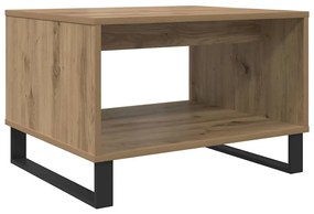 vidaXL Τραπεζάκι σαλονιού artisan δρυς 60 x 50 x 40 εκ
