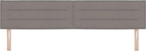 vidaXL Κεφαλάρι Taupe 200 cm ύφασμα