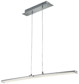 Φωτιστικό Οροφής - Ράγα Spread R32552100 2xLed 8W 100x150cm Chrome RL Lighting Metal