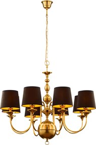 Κρεμαστό Πολύφωτο Batumi Φ100cm Χρυσό