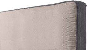 Επενδυμένο Κρεβάτι Ritz-Mocca-160 x 200-Χωρίς μηχανισμό ανύψωσης