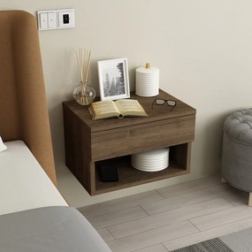 Κομοδίνο Καρυδί ORAR 44.6x31.6x29