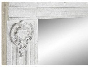 Τοίχο καθρέφτη DKD Home Decor Γκρι Ρομαντικό 133 x 8,5 x 167 cm