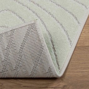 vidaXL Χαλιά χώρου Ορθογώνιος PALMERAS Πράσινο 140 x 200 cm