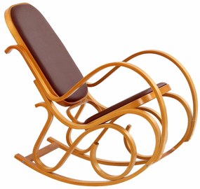 Κουνιστή καρέκλα Houston 548, Κλήθρα, 95x52x90cm, 12 kg, Ταπισερί, Ξύλινα, Ξύλο, Ξύλο: Σημύδα | Epipla1.gr
