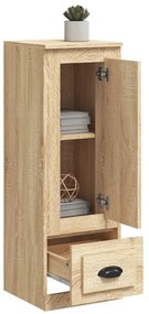 vidaXL Ντουλάπι Sonoma δρυς 36x35,5x103,5 cm από Επεξεργασμένο Ξύλο