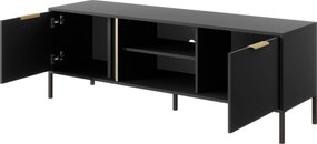 Έπιπλο τηλεόρασης Larry 2D-Anthraki - 153.10Χ39.50Χ53.40cm