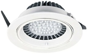 Σποτ Χωνευτό VK/03115/W Φ16x3,2cm 1xGU10/G53 50W White VKLed Round