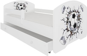 Παιδικό κρεβάτι Belossi-160 x 80-Με προστατευτικό-Leuko-Mauro