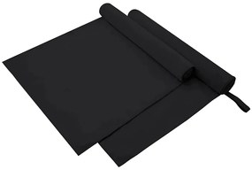 vidaXL Αθλητικές Πετσέτες 2 pcs Μαύρο 180 x 90 cm