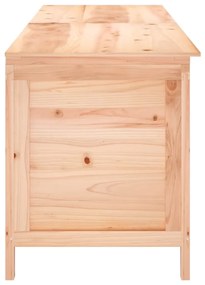 vidaXL Μπαούλο Αποθήκευσης Κήπου 198,5x50x56,5εκ από Μασίφ Ξύλο Ελάτης