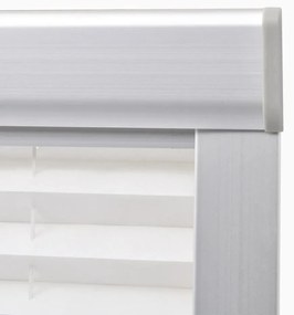 vidaXL Στόρι Σκίασης Πλισέ Λευκό SK08