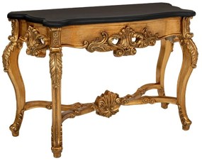 Κονσόλα Vintage 89195 130x50x80cm Black Gold