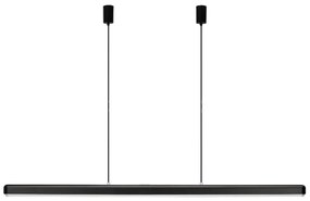 Φωτιστικό Οροφής Ράγα Hazel Branch 2457 150x5.4x7.2cm Led 300-1150lm 40W 2700-6000k Black-Steel Umage