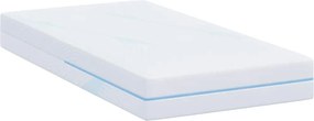 vidaXL Στρώμα Μέτρια σκληρό 80 x 160 cm Λευκό