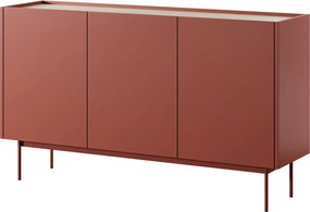 Lh-homefurniture Μπουφές &quot;Color&quot; κεραμικό κόκκινο + Φυσικό  144x83x37cm P_CLR_21_R