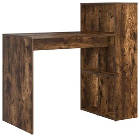 vidaXL Γραφείο Καπνιστή δρυς 108 x 55 x 103.5 εκ Επεξεργασμένο ξύλο