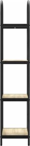 vidaXL Ράφι Βιβλίων Δρύς Sonoma 40 x 30 x 146 εκ Επεξεργασμένο ξύλο