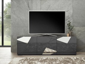 Vito Έπιπλο Τηλεόρασης Ανθρακί 181x42x57