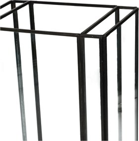 Κηροπήγιο ArteLibre Μαύρο Μέταλλο 18x13x26cm