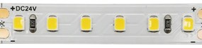 LED SMD STRIP 24V DC 22W/M 4000K 2100LM/M IP20 10MM CRI90 OSRAM 2835 120LEDS/M 3SDCM 5M REEL 5YRS ACA 24229040