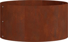 vidaXL Δακτύλιος γλάστρας 5 pcs Καφέ 40 x 40 x 20 cm