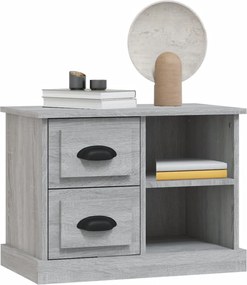 vidaXL Κομοδίνο Γκρι Sonoma 60 x 35,5 x 45 εκ.