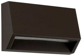 Απλίκα Φωτιστικό Τοίχου LED 1,5W 4000K IP65 10x6 Spotlight-7795-Μαύρο 7795