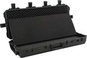vidaXL Θήκη Πτήσης Φορητή Μαύρη 100,5x42x17 εκ. από Πολυπροπυλένιο
