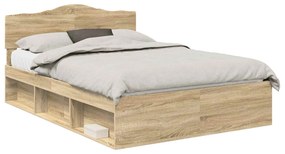 vidaXL Σκελετός Κρεβατιού Σονόμα 160 x 200 cm Στερεά ξυλεία πεύκου
