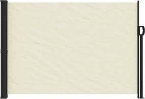 vidaXL Σκίαστρο Πλαϊνό Συρόμενο Κρεμ 140 x 300 εκ.