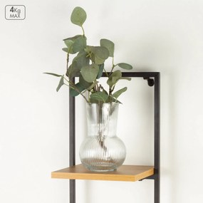 Ράφια Max Home Σίδερο Ξύλο MDF 25 X 75 X 20 CM (4 Μονάδες)