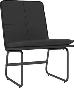 vidaXL Πολυθρόνα Μαύρη 54 x 75 x 76 εκ. από Συνθετικό Δέρμα