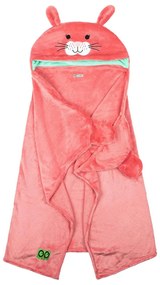 Κουβέρτα Fleece Με Κουκούλα (127x91.5) Zoocchini Bunny