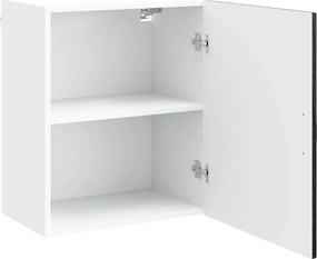 vidaXL Πάνελ πλυντηρίου πιάτων Kalmar 2 pcs Μαύρη Οξυά
