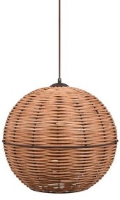 Φωτιστικό Οροφής Μονόφωτο Bamboo 2 Fylliana Φυσικό 40x36 εκ. 40x40x110 εκ.