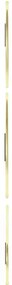 Σετ 3 καθρέπτες Umbra Hubba Pebble Brass (2x20x28)+(1x31x26)
