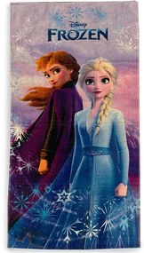 Πετσέτα Θαλάσσης Παιδική Quick Dry Disney Home Frozen 22 Lilac DimCol Beach 70x140cm Microfiber