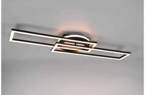 Πλαφονιέρα Φωτιστικό Οροφής LED 30W Κινητό Dimmer 3CCT Twister Trio Lighting-R67183132-Μαύρο R67183132