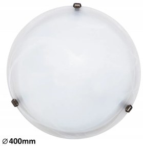 Rabalux Alabastro Πλαφονιέρα Φ40cm Λευκή 3303