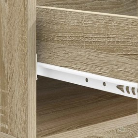vidaXL Τραπεζάκι σαλονιού Sonoma Δρυς 49 x 50 x 40 εκ