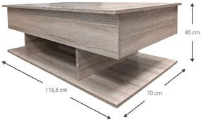 Τραπεζάκι σαλονιού Linda-Fusiko