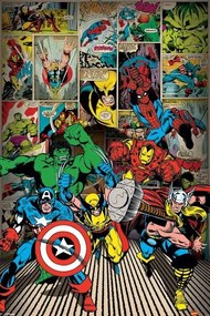 Αφίσα MARVEL COMICS - here come