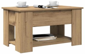 vidaXL Τραπεζάκι σαλονιού Artisan Oak 79x49x41 cm Κατασκευασμένο ξύλο
