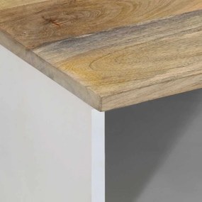 ντουλάπι τηλεόρασης vidaXL 100x33,5x46 cm μασίφ ξύλο Mango