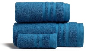 Πετσέτα Premio Blue Melinen Προσώπου 50x100cm 100% Cotton Foam