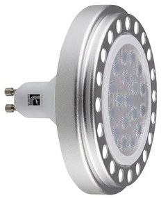 Adeleq Led Λάμπα Αλουμινίου Ar111 Gu10 15W 230Vac 24° 3000Κ Θερμό 13-1110241500