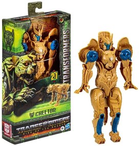 Φιγούρα Transformers Rise F3912 Of The Beast Titan Changers Cheetor Gold Hasbro